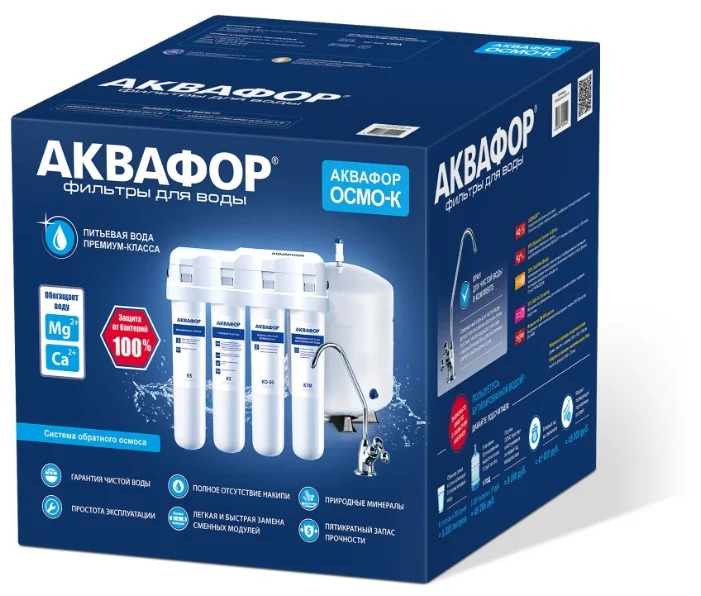 Карта воды аквафор