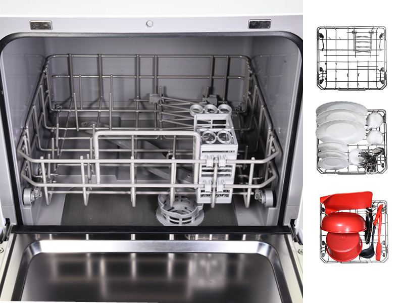 Купить Посудомоечная машина Oursson DW4002TD/WH — Фото 4