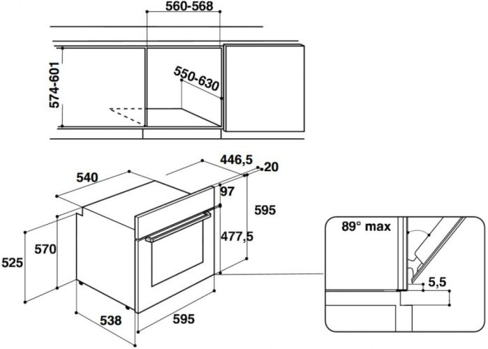 Духовой шкаф hotpoint ariston fa3 540 jh ix ha