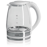 Чайник BBK EK1726G белый/металлик