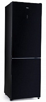 Холодильник AVEX RFC-301D NFGB черное стекло