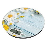 Кухонные весы HOME-ELEMENT HE-SC933 летние цветы