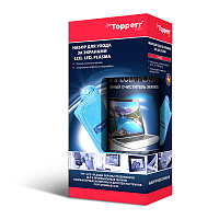 TOPPERR 3024 Набор для ухода за TFT/LCD/LED экранами (пена 200мл + салфетка)