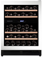 Встраиваемый винный шкаф DUNAVOX DAU-45.125DW.TO