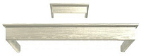 SMEG деревянная рамка для вытяжки KCL900PO (бук окрашенный, кремовый) 