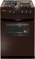 Электрическая плита Лысьва ЭП 301 М2С коричневый без крышки